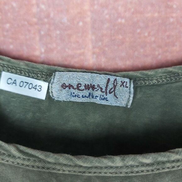 Boho style sleeveless top XL - Picture 6 of 7